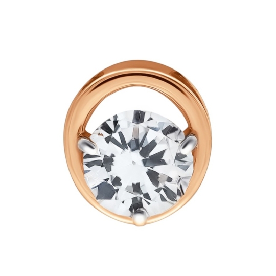 Подвеска из золота с фианитами