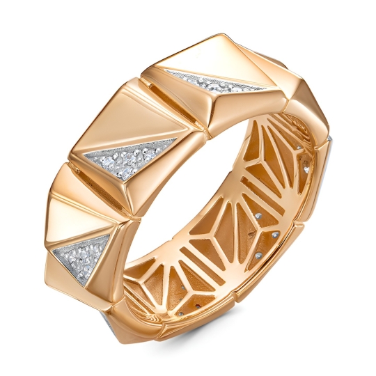 Кольцо из золота с топазами и топазами London