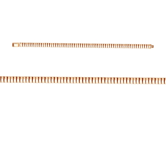 Браслет из лимонного золота с эмалью