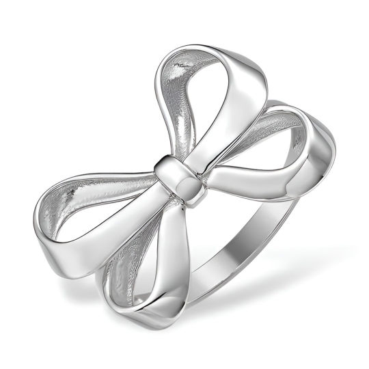 Кольцо из серебра с агатом и фианитами