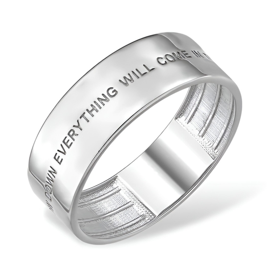 Кольцо из серебра с позолотой и фианитами