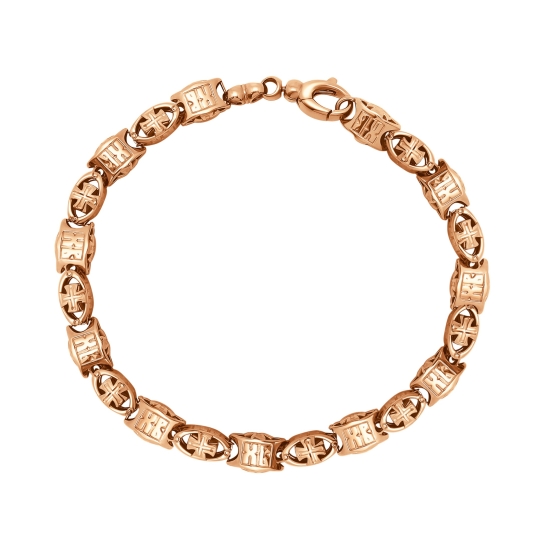 Браслет на ногу из золота 