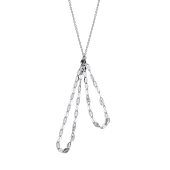 Колье из серебра