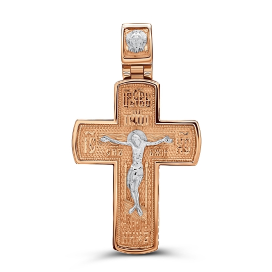 Подвеска-крест из золота 