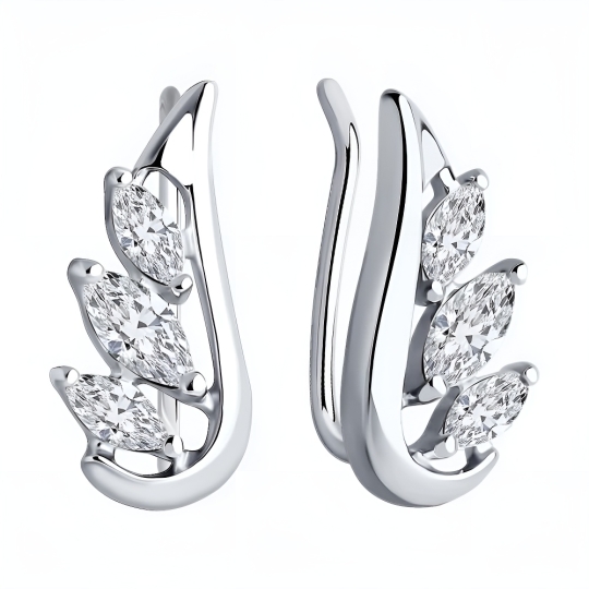 Серьги из серебра