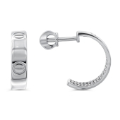 Серьги из серебра