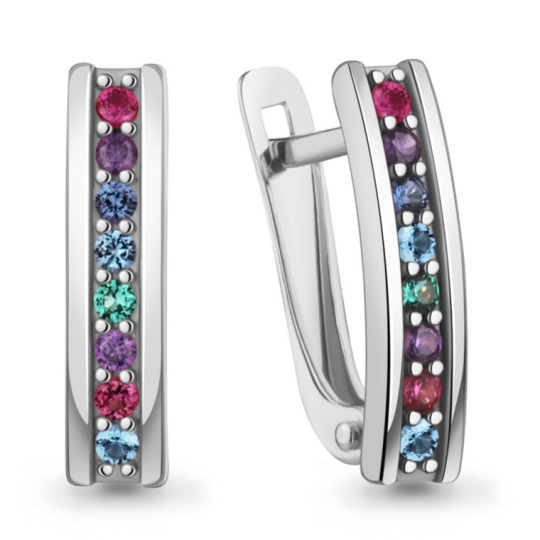 Серьги из серебра