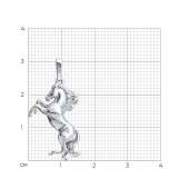 Подвеска из серебра 