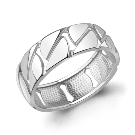 Кольцо из серебра с эмалью, хризолитами и желтыми фианитами