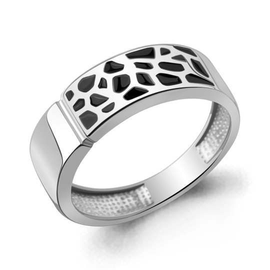 Кольцо из серебра со Swarovski Zirconia