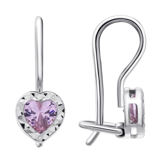 Серьги из серебра