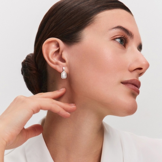 Серьги из серебра 