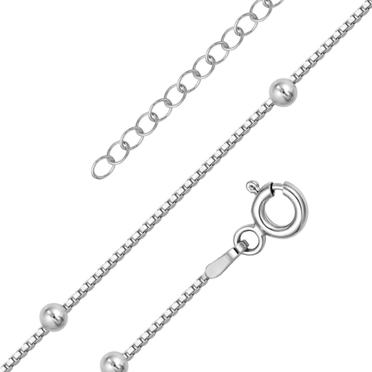 Цепь из серебра плетения "Снейк"