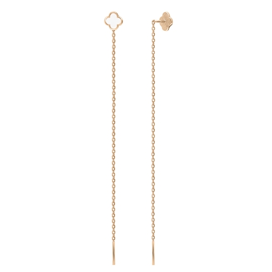 Серьги из серебра с эмалью