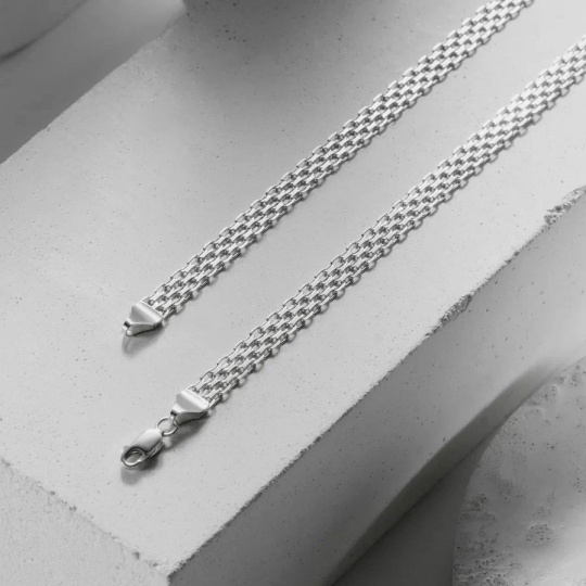 Цепь из серебра плетения 