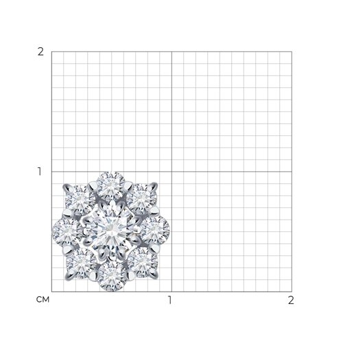 Подвеска из золота "Ладошка"