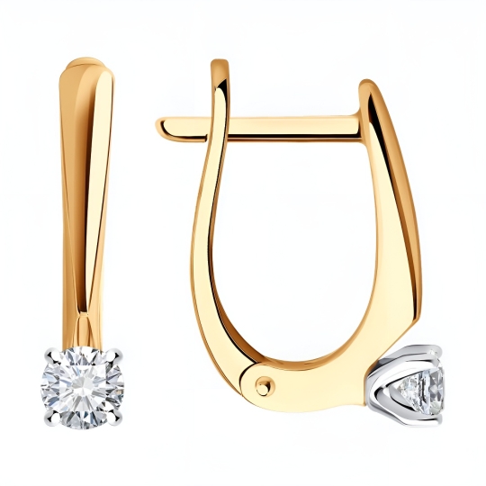 Серьги из золота 