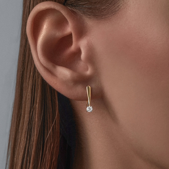 Серьги из золота 