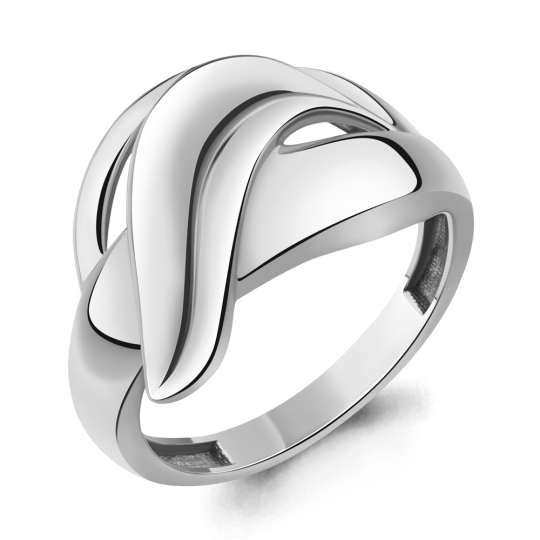 Кольцо из серебра с ювелирным кристаллом 