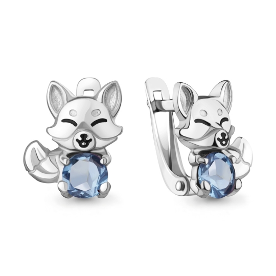 Серьги из серебра