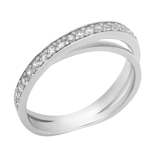 Кольцо из серебра с перламутром