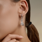 Серьги из серебра 