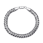 Браслет из серебра с чернением