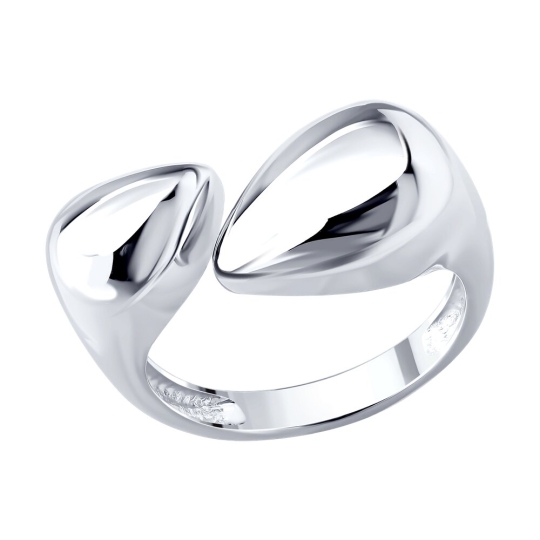 Кольцо из серебра с кварцем