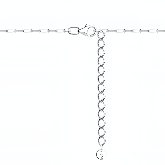 Колье из серебра 