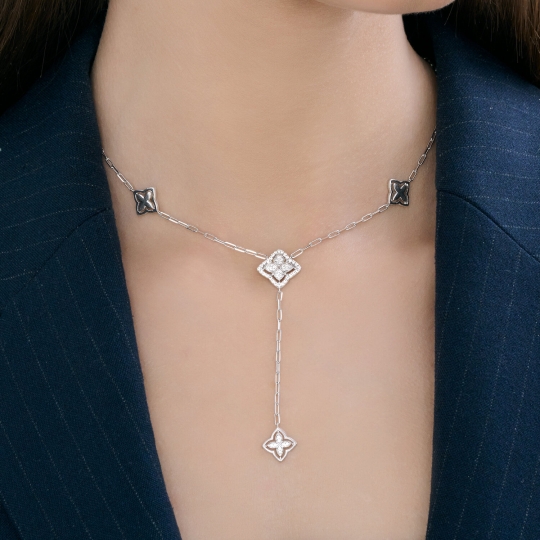 Колье из серебра 