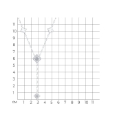 Колье из серебра с фианитами