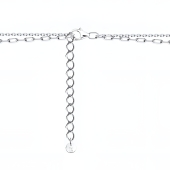 Колье из серебра