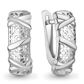 Серьги из серебра