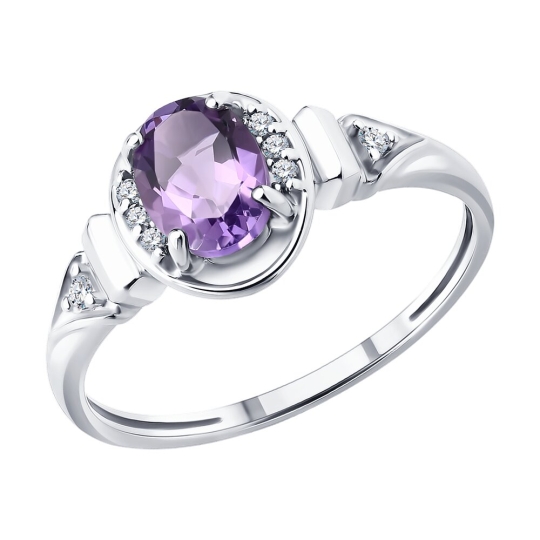 Кольцо из серебра с жемчугом