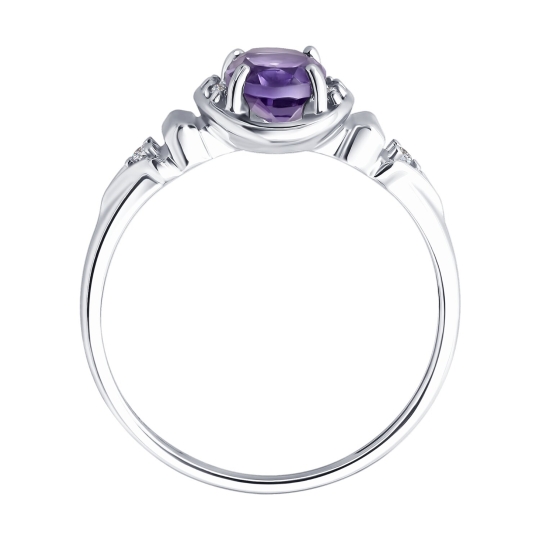 Кольцо из серебра с жемчугом