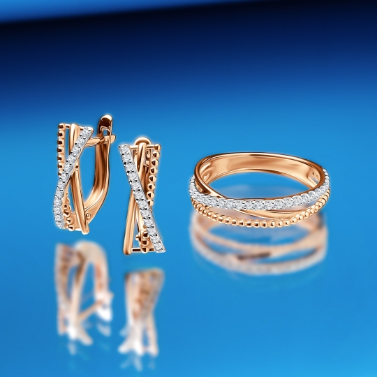 Серьги из золота