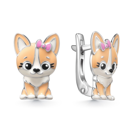 Серьги из серебра