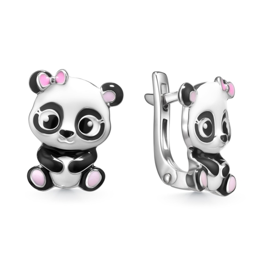 Серьга - кафф из серебра