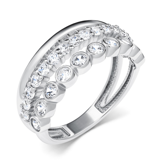 Кольцо-печатка из серебра 