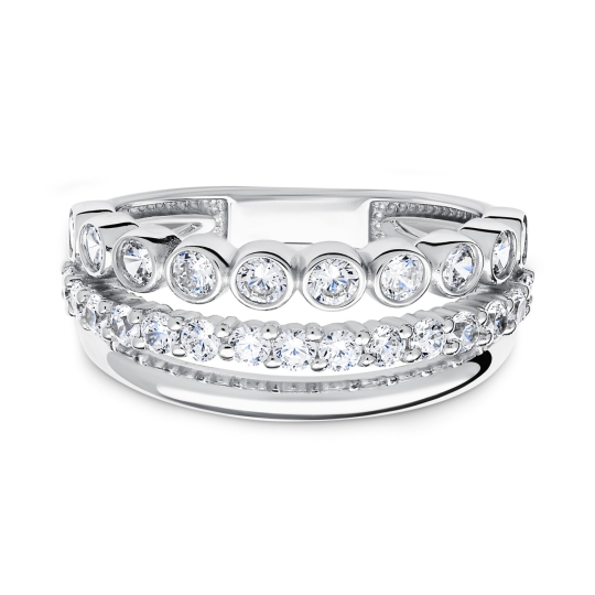 Кольцо-печатка из серебра 