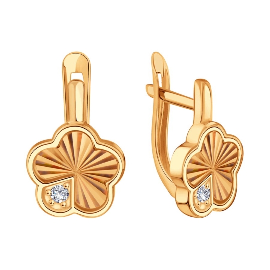 Серьги из золота