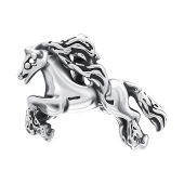 Подвеска из серебра с чернением 