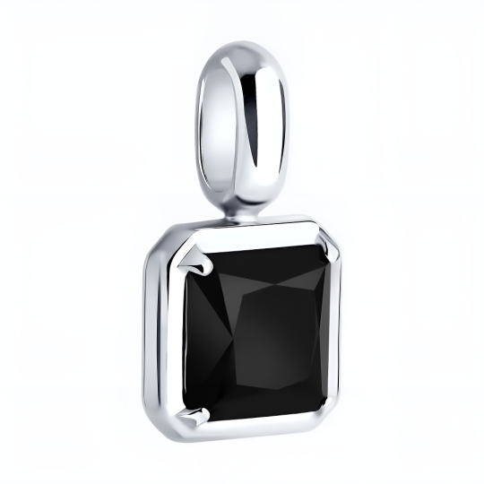 Кольцо из серебра с ониксом