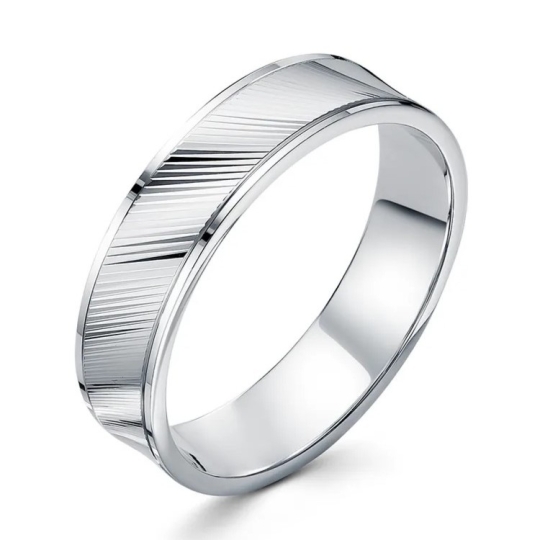 Кольцо из серебра с агатом и фианитами