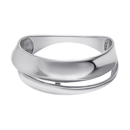 Кольцо из серебра  с фианитом