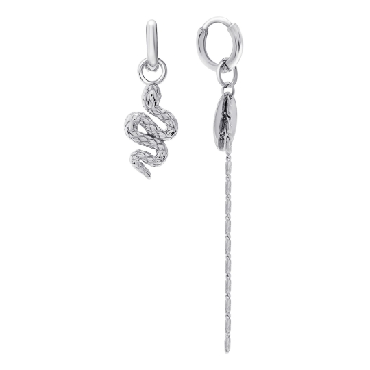 Серьги из серебра с аметистами