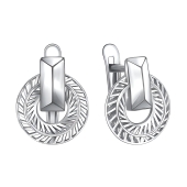 Серьги из серебра