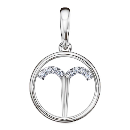 Подвеска из серебра с эмалью