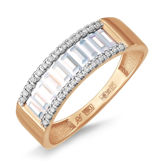 Серьги из золота с бриллиантами