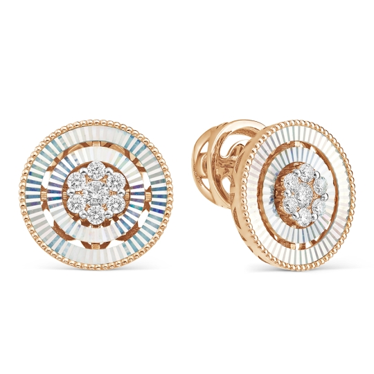 Серьги из золота с бриллиантами